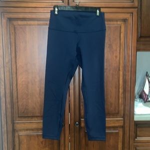 Lululemon navy Leggings , Wunder HR 25”
